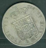 MONNAIE ITALIE NAPLES/SICILE FERDINANDUS II - G120 1856 ARGENT PIA2802 - Nápoles & Sicile