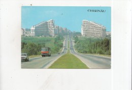 ZS34682 Southern Entrance To The City  Bus Autobus Car Voiture Chisinau      2 Scans - Moldavia