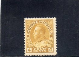 CANADA 1918-25 * - Neufs