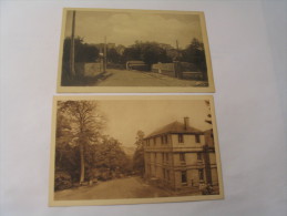 2 Cartes Sanatorium  Et Rue De Paris Et L'Eglise. - Chaumont En Vexin