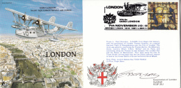 Great Britain Scott #1930 2nd St. Edmundsbury Cathedral Cancel London With The Saro London 7th November 2000 - Lettres & Documents