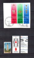 Israel   1980  .-   Y&T Nº   761 - 762/763 - 764/766 - Gebruikt (zonder Tabs)