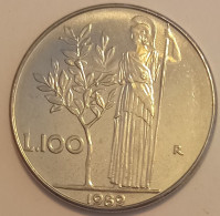 1989 - Italia 100 Lire    ------- - 100 Lire
