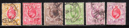 Orange River Colony 1903-04 King Edward VII 6v Used - Oranje-Freistaat (1868-1909)