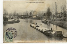 CHALONS Sur MARNE  -  Vue Du Canal - Châlons-sur-Marne