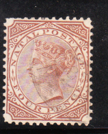 Natal 1874-78 Queen Victoria 4p Used - Natal (1857-1909)