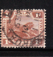 Federated Malay States 1906-22 Tiger 1c Used - Federated Malay States