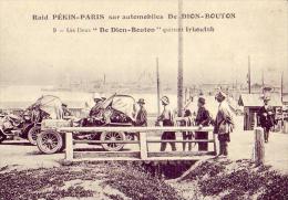 Raid Paris-Pékin  Automobile De Dion Bouton   Irkoutsk  N° 9  (non écrite Non Voyagée) - Sonstige & Ohne Zuordnung