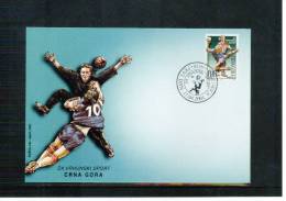 Montenegro 2001 Handball FDC - Handball