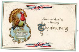 Thanksgiving 1905 Postcard - Giorno Del Ringraziamento
