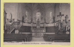 SAINT AIGNAN SUR ROË --> Intérieur De L'Eglise - Saint Aignan Sur Rö