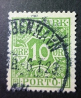 DANMARK - PORTO 1921: Mi 13, O - FREE SHIPPING ABOVE 10 EURO - Segnatasse