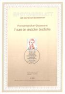 Germany / Berlin - ETB 3/89 - Mi-Nr 833 (b420)- - 1st Day – FDC (sheets)