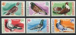 110 ROUMANIE 1981 - Oiseaux Pigeons - Neuf Sans Charniere (Yvert 3326/31) - Ongebruikt