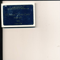 100 FRANCS MARIE CURIE 1984 COFFRET ADMINISTRATION DES MONNAIE - Gedenkmünzen