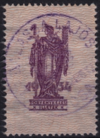 Nike / Roman Mythology - Judaical Revenue Stamp - 1934 Hungary - Used - Mitología