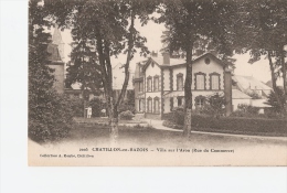 CHATILLON-en-BAZOIS - 58 -   Villa Sur L´ Aron ( Rue Du Commerce ) - Chatillon En Bazois