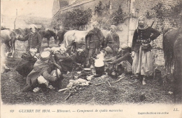 Cpa Ribécourt, Campement De Spahis Marocains - Ribecourt Dreslincourt