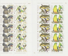 Australia 1998 Endangered Birds - Feuilles, Planches  Et Multiples