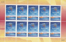 Australia 1999 Sydney 2000 Emblem - Sheets, Plate Blocks &  Multiples