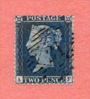 GBR SC #21 U  (A,F)  "21" In Diamond > Very Nice Centering For Issue, CV $75.00 - Gebruikt