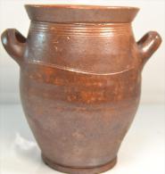 Ancien Pot / Jarre En Terre Cuite De Style Médiéval / Romain / Gaulois / Antique, Idéal Reconstitution Taverne - Popular Art