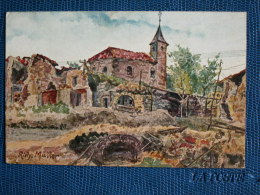 ""    CPA  R.  MUELLER  //  AQUARELLE  ""  ( Cachet Allemand Au Dos ) - Mueller, Richard