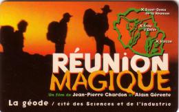 FRANCE TICKET GEODE REUNION MAGIQUE  VOLCAN VOLCANO PITON DE LA FOURNAISE CITE DES SCIENCES - Reunion