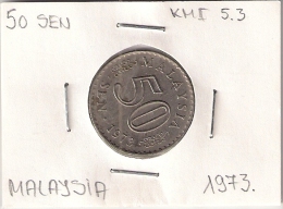 Malaysia 50 Sen 1973. KM#5.3 - Malasia