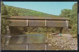 Beaverkill - Catskill Mt. Covered Bridge - Sullivan County - New York - Catskills