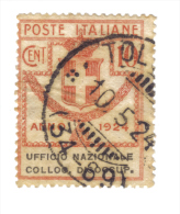 Enti Parastatali 10 Cent Ufficio Nazionale Colloc. Disoccup. Usato   COD FRA.151 - Franchigia