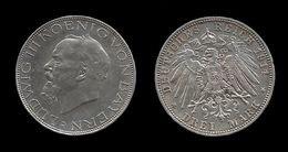 ALLEMAGNE . BAVIERE . LOUIS III . ( 1913 . 1918 ) . 3 MARK . 1914 D . - Altri & Non Classificati