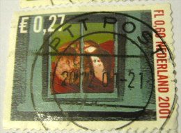 Netherlands 2001 Christmas 27c - Used - Used Stamps