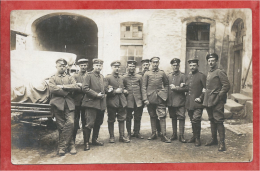 57 - WICH - VIC SUR SEILLE - Carte Photo Militaire Allemande - Bauwagen - Soldats Allemands - Carte N° 1 - Vic Sur Seille