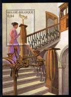 BELGIQUE:  (yvert Bf 101**) Henry Van De Velde, Femme Montant Un Escalier. (Emis En 2003) - 1961-2001