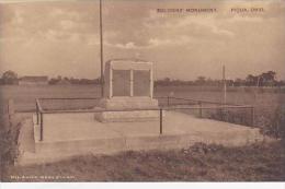 Ohio Piqua Soliders Monument-Albertype - Otros & Sin Clasificación