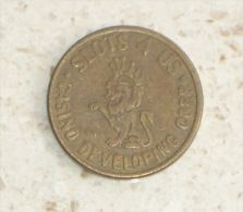 CASINO TOKEN - Lutrija Hrvatske ( Croatia - Old And Very Rare Token ) Jeton Gettone Muestra - Casino