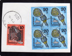 AUSTRIA - ÖSTERREICH 1993 CONVENTS MONASTERIES Crosier, Fiecht TIROL Altarpiece St. Peregrinus Praying Maria Lugau USED - Used Stamps