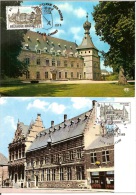 België    Maximumkaarten      OCB   1692 / 1693    Toerisme     Chimay/Zoutleeuw - 1971-1980