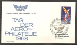 Allemagne Orientale DDR 1968 N° 1087 O Avion, Aviation, Acrobatie Aérienne, Magdeburg, Aérophilatelie, FISA, Aéroport - Storia Postale