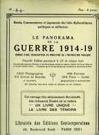 Le Panorama De La Guerre 1914-19 N° 14 - Frans