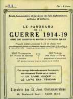 Le Panorama De La Guerre 1914-19 N° 16 - Français