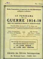Le Panorama De La Guerre 1914-19 N° 17 - French