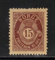 NORVEGE N° 51 * (une Dent Courte) - Oblitérés