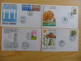 ANDORRA ESPAÑOLA - ANDORRE ESPAGNOL  AÑO COMPLETO 1984 FDC Edifil Nº 176 / 183 Yvert Nº 165 / 171 - Cartas & Documentos