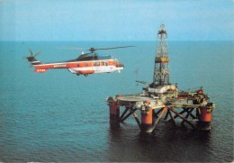 AEROSPATIALE - AS 332 SUPER PUMA - Plateforme Pétrolière - Bristow - Helicópteros