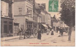 SELLES SUR CHER  GRANDE RUE  BELLE ANIMATION - Selles Sur Cher