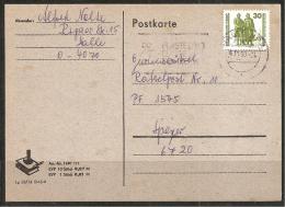 DDR - Ganzsache/Postkarte - Siehe Scann - Other & Unclassified