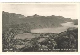 I5 Vista Da Cademario Del Lago Di Lugano / Viaggiata 1952 - Cademario