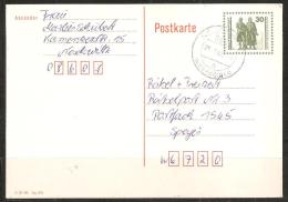 DDR - Ganzsache/Postkarte - Siehe Scann - Postales - Usados